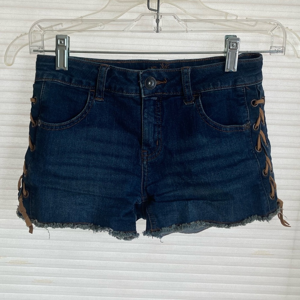 Justice Shorts with lace up sides